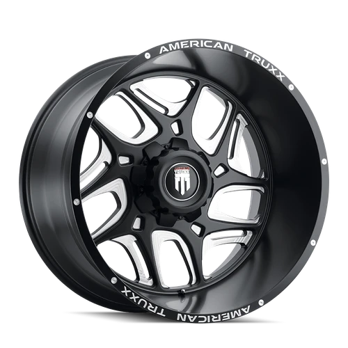Sweep 24x14 6x5.5 -76mm Satin Black Milled