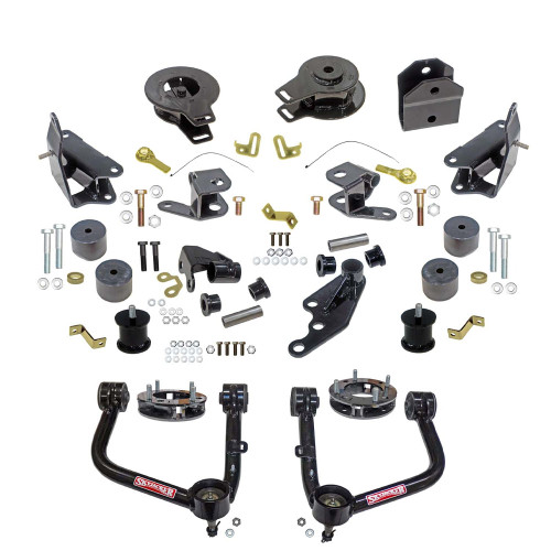 22-25 Toy Tundr 3in Suspen Lift Kit Rear Coil Spring Spacers