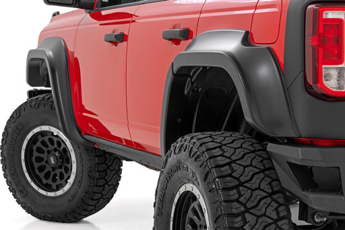 21-25 Ford Bronco 4WD T9 Marsh Gray Fender Flares - Rough Country