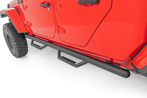 20-25 Jeep JT 4WD Crew Cab Cab Length Nerf Steps - Rough Country 