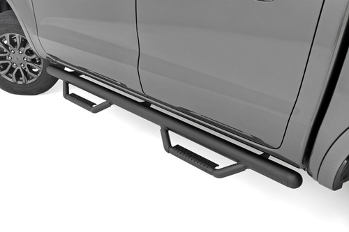 19-25 Ford Ranger Crew Cab Cab Length Nerf Steps - Rough Country 