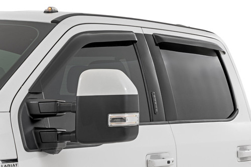 Side Window Deflect Tape Rain Grd Ford F150 17-24 F250 15-24
