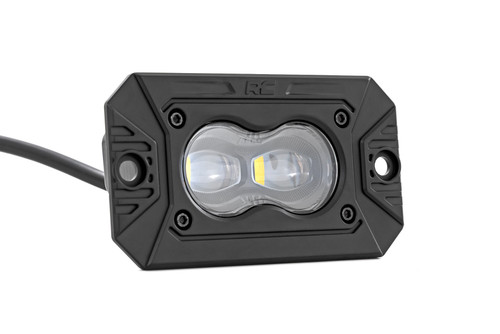 3x1.75" Bl Series LED Slim Aux SAE Fog Flush Mount Pair
