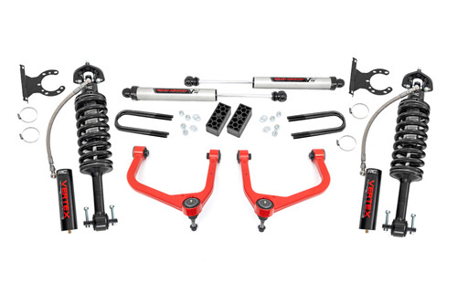3.5 Inch Lift Kit | Vertex/V2 | Rear Mono Leaf | Chevy Silverado 1500 (25-26) - 28257RED_A