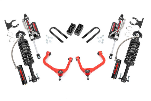 3.5 Inch Lift Kit | Vertex | Rear Mono Leaf | Chevy Silverado 1500 (25-26) - 28250RED_A
