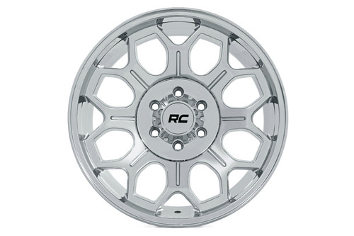 Rough Country 77 Series Wheel | One-Piece |Chrome | 22x12 | 6x135 | -44mm - 77224417
