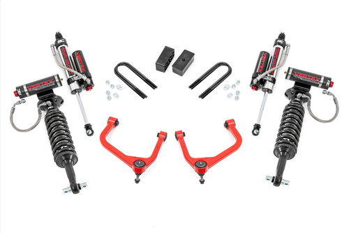 25 GMC 1500 Vertex Red 3.5in Lift Kit - Rough Country 