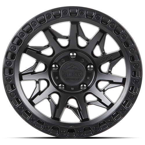 18x9 5X5.0 4.53BS LUNATIC Matte Black