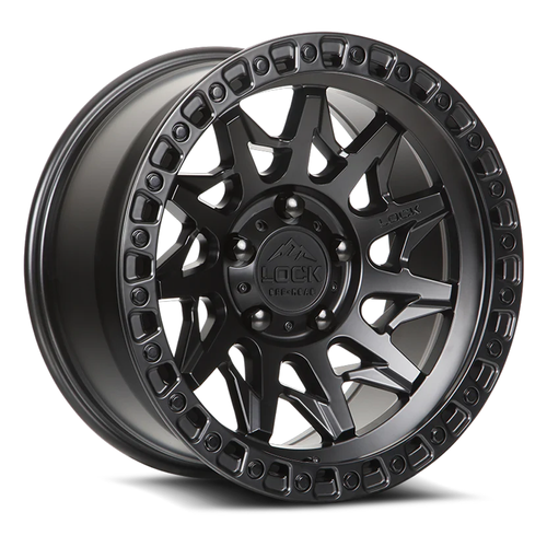 20x9 6X135 5BS LUNATIC Matte Black