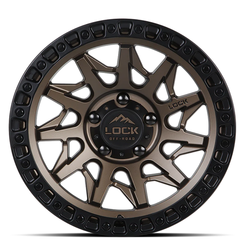 17x9 8X6.5 5.79BS LUNATIC Matte Bronze