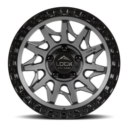 17x9 8X6.5 5.79BS LUNATIC Matte Gray