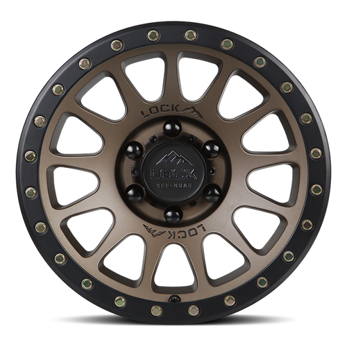 17x9 6x135 5BS Matte Bronze Yosemite