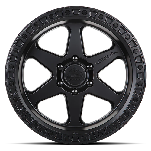 17x9 6x5.5 3.59BS Matte Black Olympus