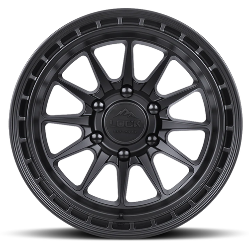 17x8 5x4.5 6.08BS Matte Black Baja