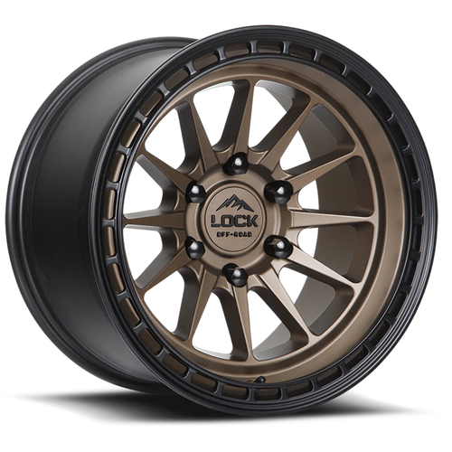 17x8 5x4.75 6.08BS Matte Bronze Baja