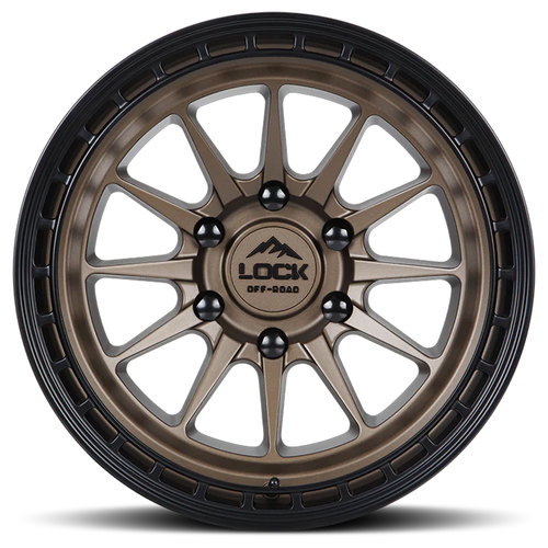 17x8 6x130 6BS Matte Bronze Baja