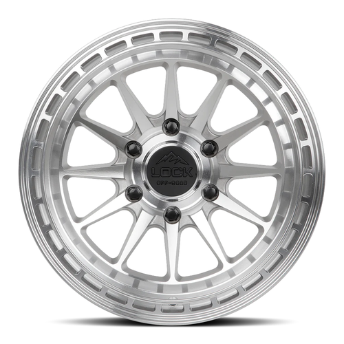 17x8 5x4.75 6.08BS Machined/Clear Baja