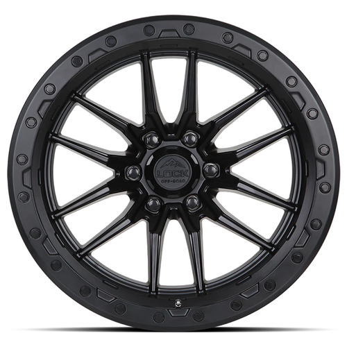 18x9 5x5.0 4.53BS Matte Black Krawler