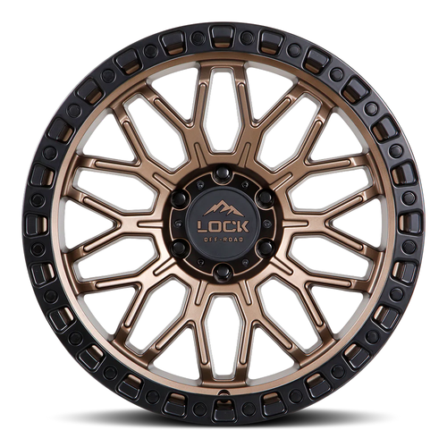 17x9 6x5.5 5.04BS Matte Bronze Combat
