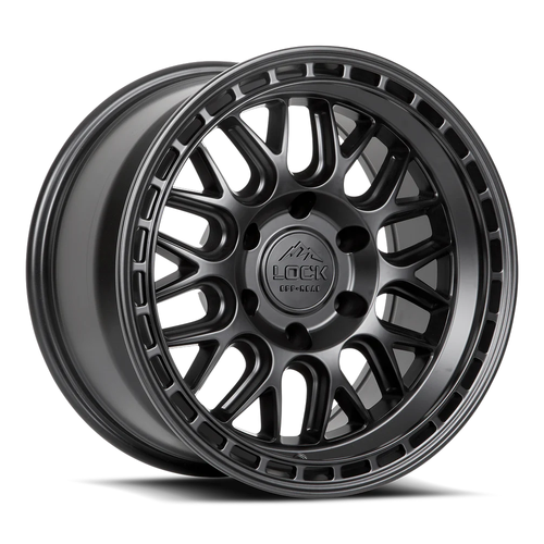 17x9 6x5.5 4.53BS Matte Black  ONYX