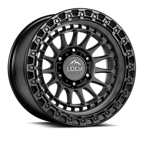 20x9 6x135 5BS Matte Grey W/Matte Black Ring Mojave