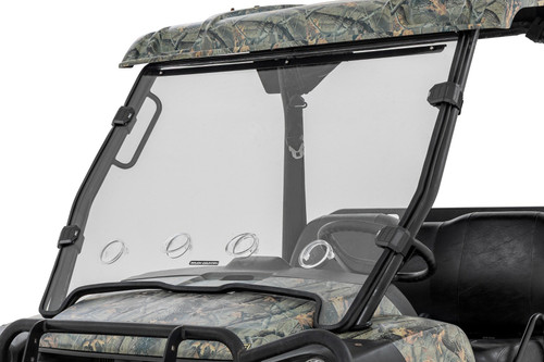 Vented Full Windshie Scratc Resista John Deere Gator XUV 825