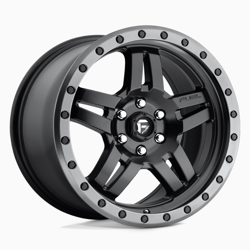 16x8 5x5 4.5BS D557 Anza Matte Black - SET OF 4