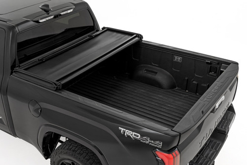 Soft Tri-Fold Bed Cover 6ft7in Bed Toyota Tundra 2022-2025