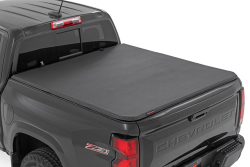 Soft Tri-Fold Bed Cov 5in Bd Che/GM Canyo 23-25 Colora 23-26