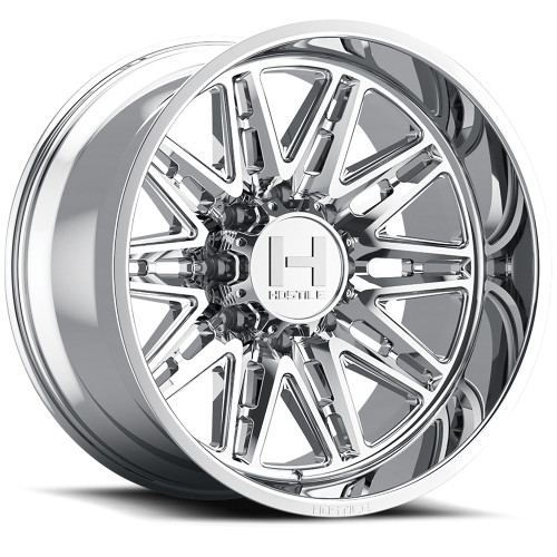Hostile (Truck Series) Maniac 20x10 8x180 -19mm ET Armor Plated finish Wheel