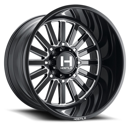 Hostile (Truck Series) Titan 20x9 8x180 0mm ET Blade Cut finish Wheel
