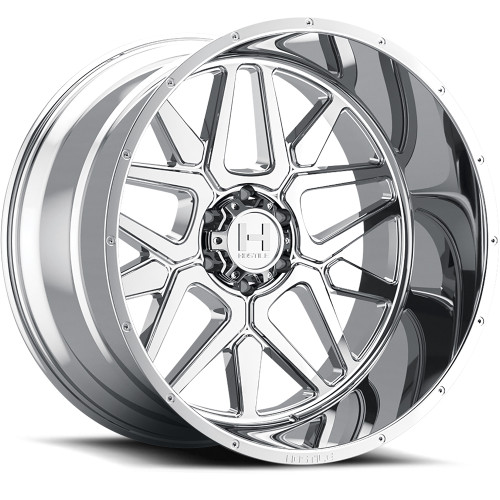 Hostile (Truck Series) Diablo 20x10 6x135 -19mm ET Armor Plated finish Wheel