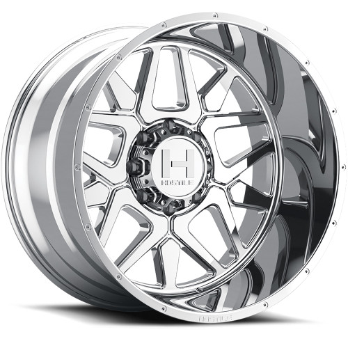 Hostile (Truck Series) Diablo 22x10 8x165 -25mm ET Armor Plated finish Wheel
