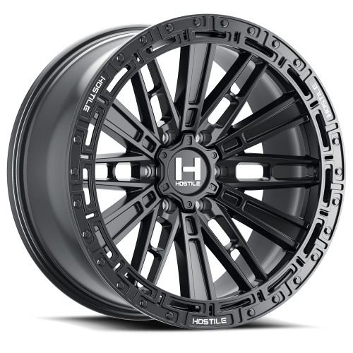 Hostile (Baja Series) Mojave 18x9 8x165 12mm ET Asphalt finish Wheel