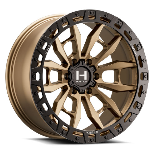 Hostile (Baja Series) Crandon 17x9 5x127 0mm ET Bronze finish Wheel