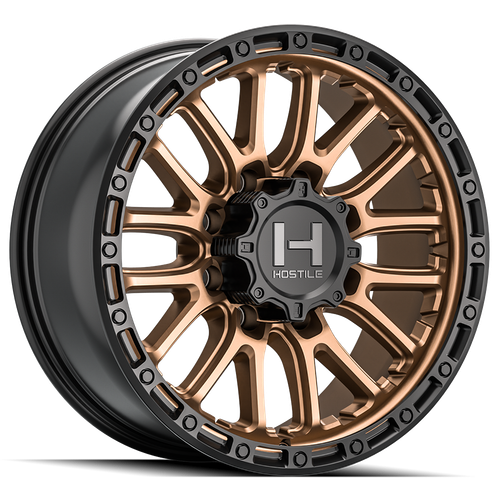 Hostile (Desert Series) Ridgecrest 20x9 8x180 1mm ET Bronze finish Wheel