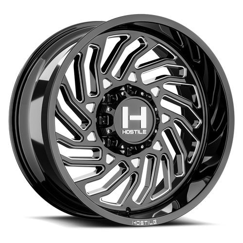 Hostile (Truck Series) Twister 20x10 8x170 -19mm ET Blade Cut finish Wheel