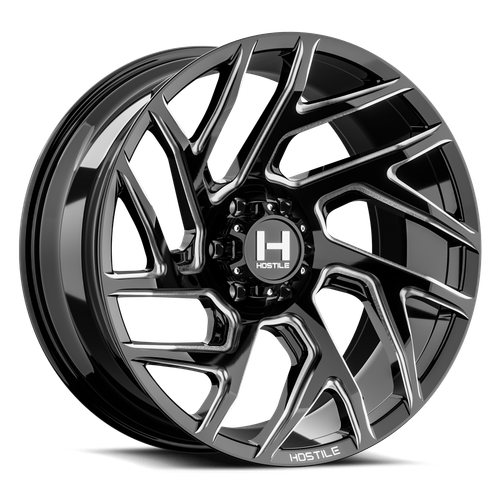 Hostile (Truck Series) Vortex 20x10 6x135 -19mm ET Blade Cut finish Wheel
