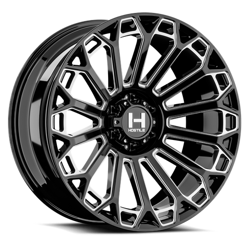 Hostile (Truck Series) Warrior 20x10 6x135 -19mm ET Blade Cut finish Wheel