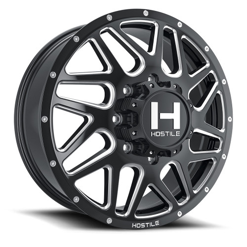 Hostile (Dually Series) Sprocket 22x8.25 8x210 123mm ET Blade Cut finish Wheel