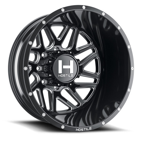 Hostile (Dually Series) Sprocket 22x8.25 8x210 -221mm ET Blade Cut finish Wheel