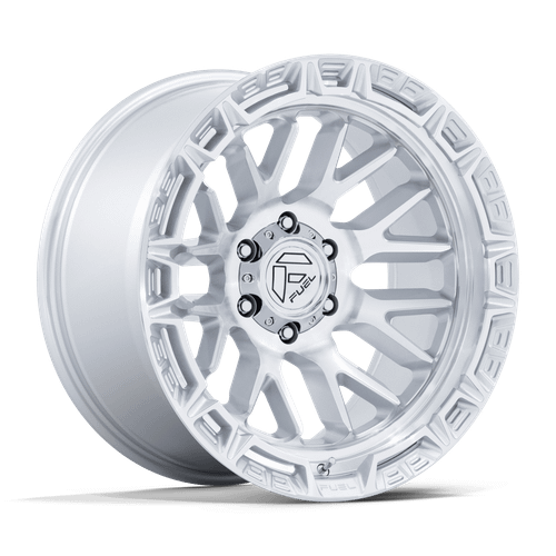 FC890 Rail 20x10 6x5.5 -18mm Gloss Silver w/ Machined Face