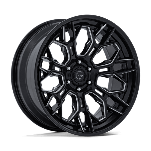 Moto Metal MO812 TURBINE 20X9 GLOSS BLACK MILLED MO812BE20906801