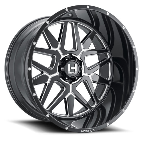 Hostile (Truck Series) Diablo 20x10 6x139 -19mm ET Blade Cut finish Wheel