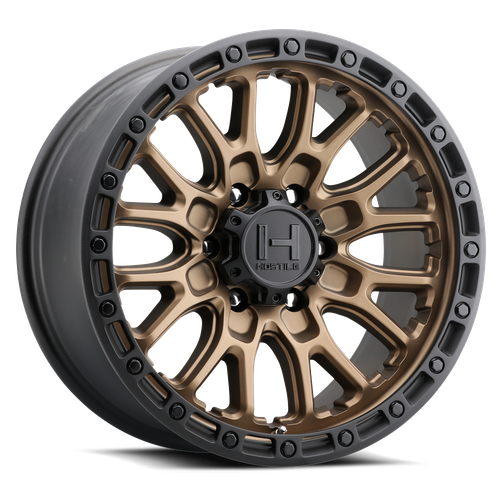 Hostile (Desert Series) Ridgecrest 17x9 6x139.7 0mm ET Bronze finish Wheel