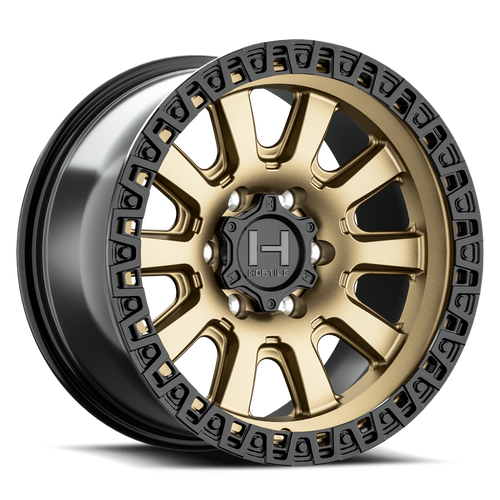 Hostile (Desert Series) Crawler 17x9 6x139.7 -12mm ET Bronze finish Wheel