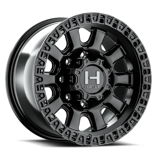 Hostile (Desert Series) Crawler 18x9 8x170 12mm ET Asphalt finish Wheel