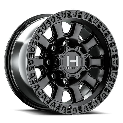Hostile (Desert Series) Crawler 18x9 8x180 12mm ET Asphalt finish Wheel