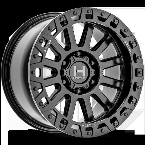 Hostile (Baja Series) Dominator 20x9 6x135 1mm ET Asphalt finish Wheel