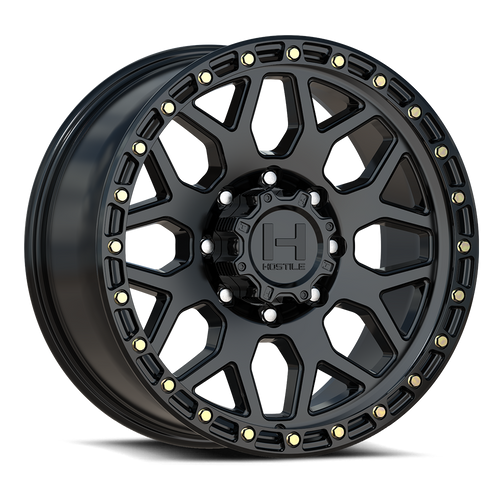 Hostile (Desert Series) Rapture 20x9 8x165.1 12mm ET Asphalt (Gloss Black) finish Wheel